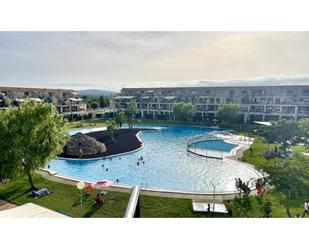 Piscina de Dúplex de lloguer en San Jorge / Sant Jordi amb Aire condicionat, Terrassa i Piscina