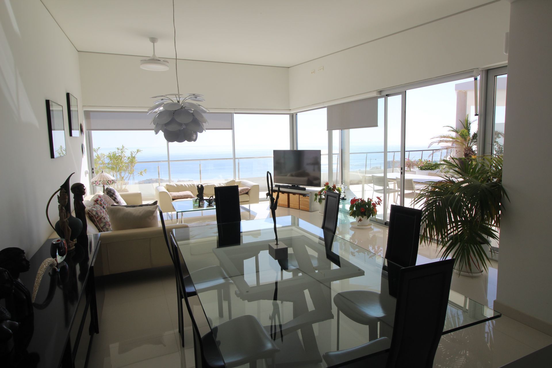 Sala d'estar de Àtic en venda en Benalmádena amb Aire condicionat, Calefacció i Terrassa