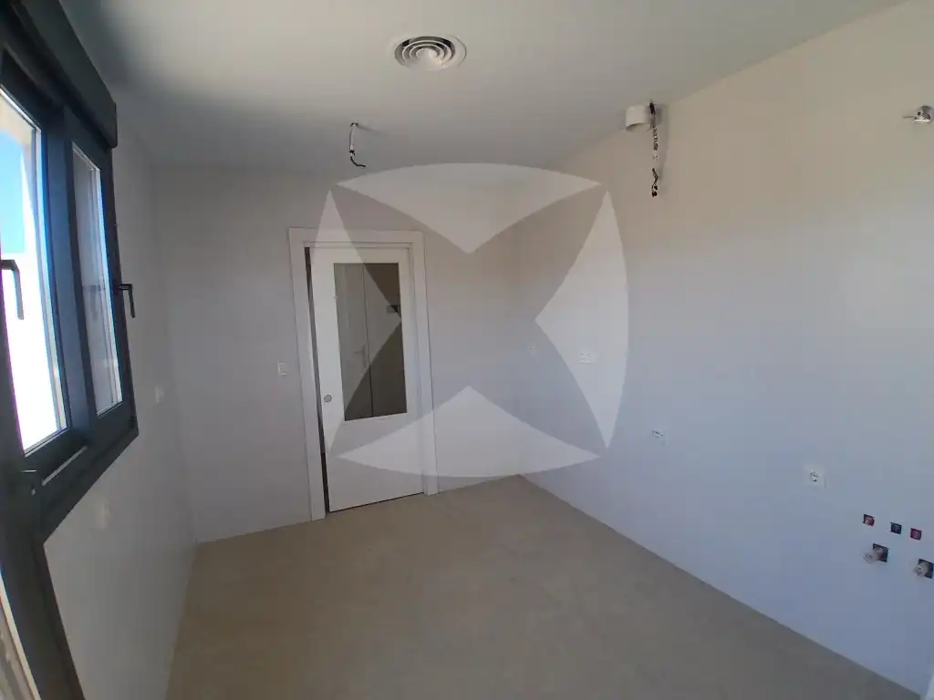 Schlafzimmer von Wohnung zur Miete in Badajoz mit Klimaanlage, Privatgarten und Terrasse