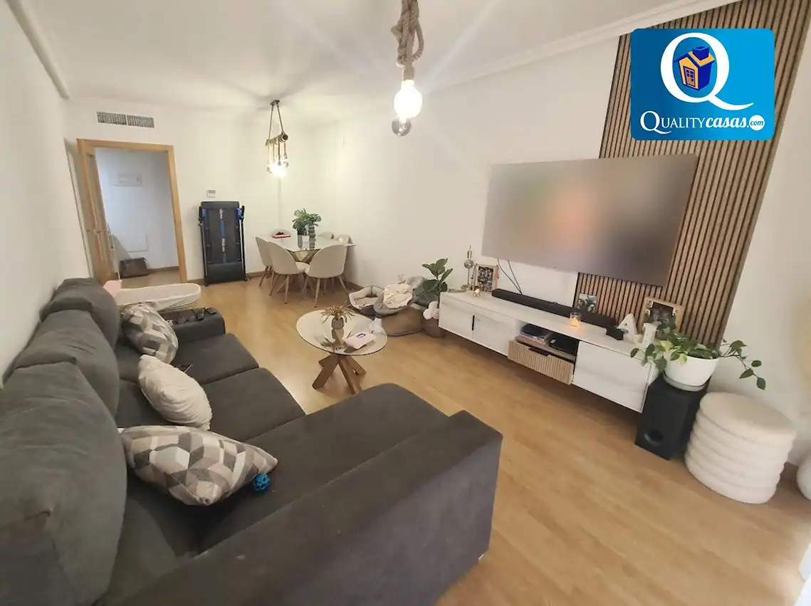 Wohnzimmer von Wohnungen zum Verkauf in Agost mit Klimaanlage und Abstellraum