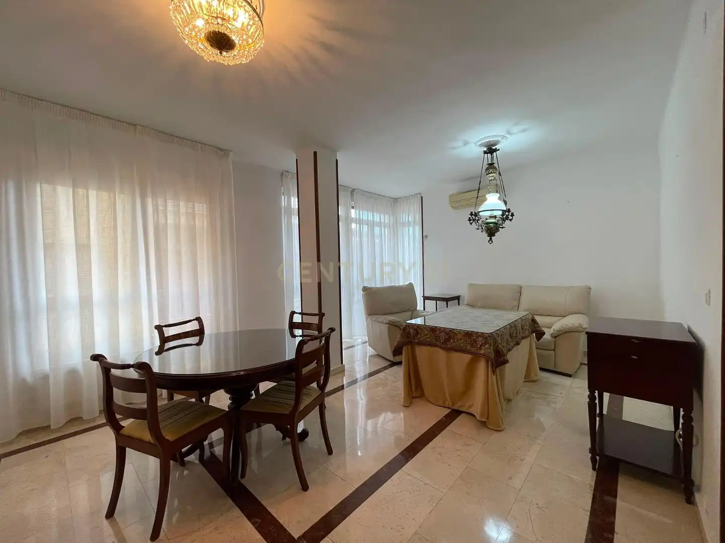 Living room of Apartments for rent in Granada  with Air Conditioner, Washing machine and Balcony