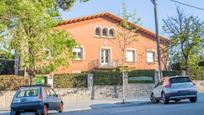 Vista exterior de Casa o xalet en venda en  Barcelona Capital amb Aire condicionat, Jardí privat i Terrassa