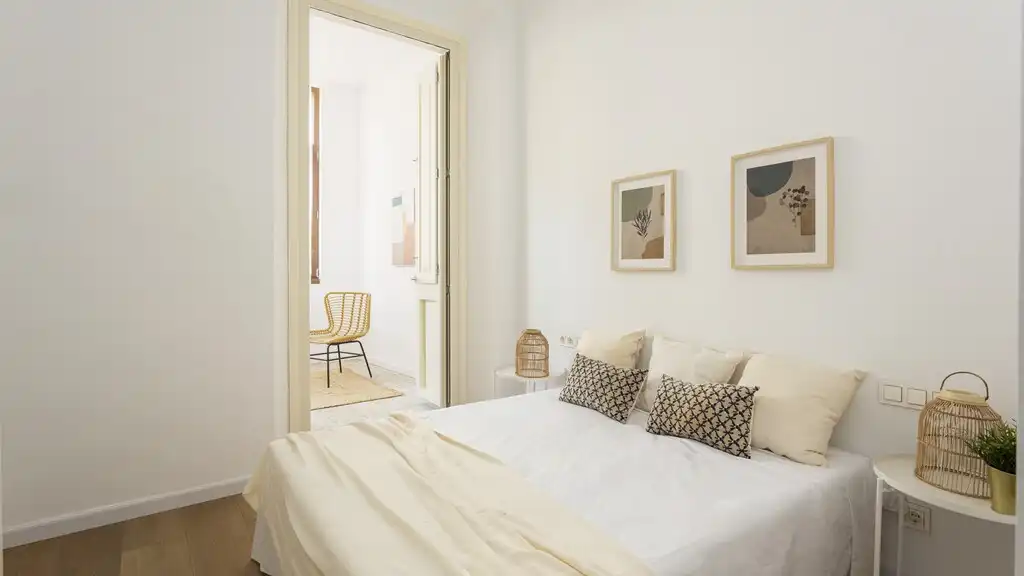 Habitación de Apartamento en venta en Barcelona con Aire acondicionado, Calefacción y Parquet