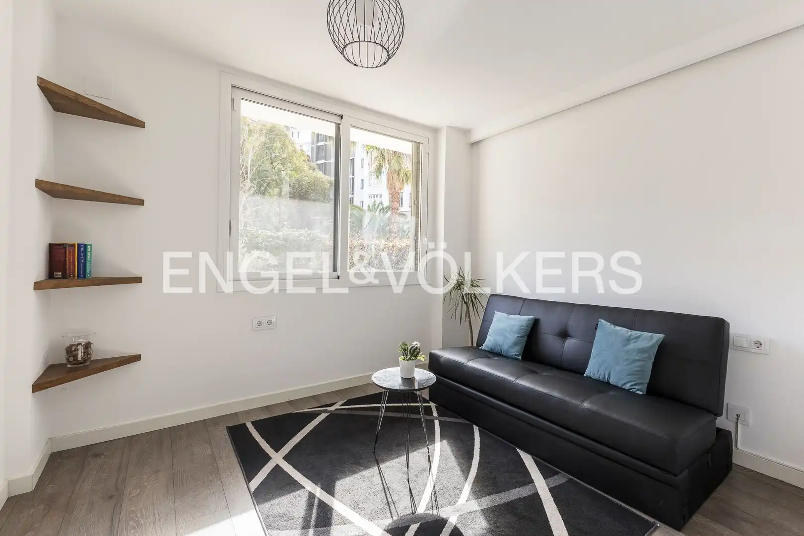 Living room of Duplexes for rent in Barcelona  with Air Conditioner, Heating and Parquet flooring