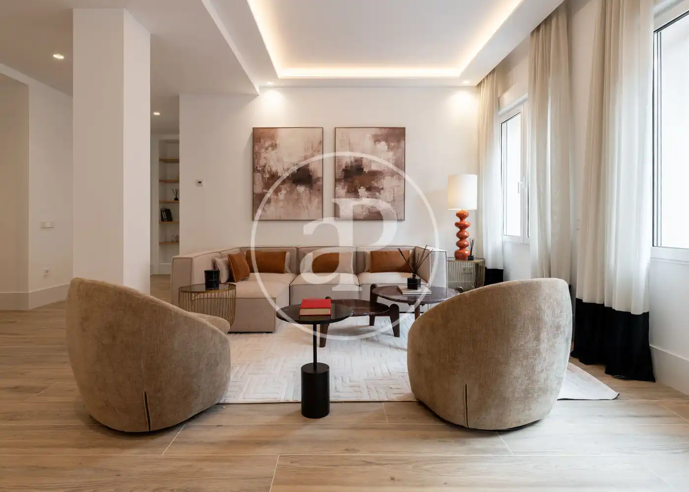 Sala de estar de Piso en venta en Madrid con Aire acondicionado y Calefacción
