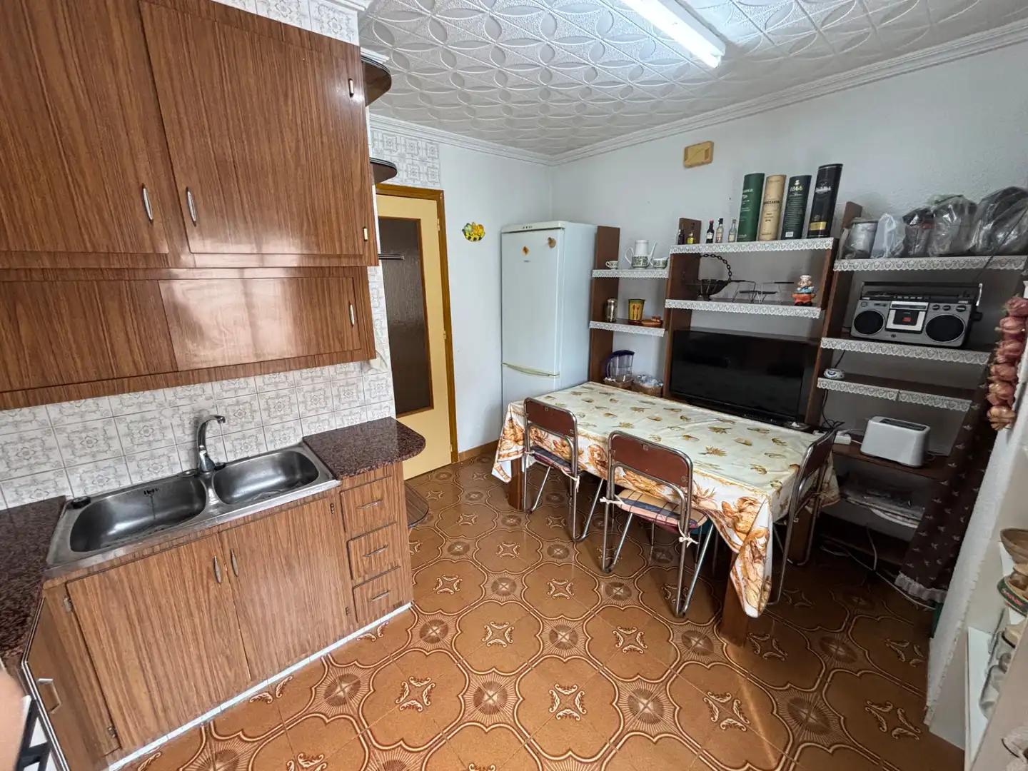 Kitchen of Flat for sale in Santa Pola  with Air Conditioner, Furnished and Washing machine