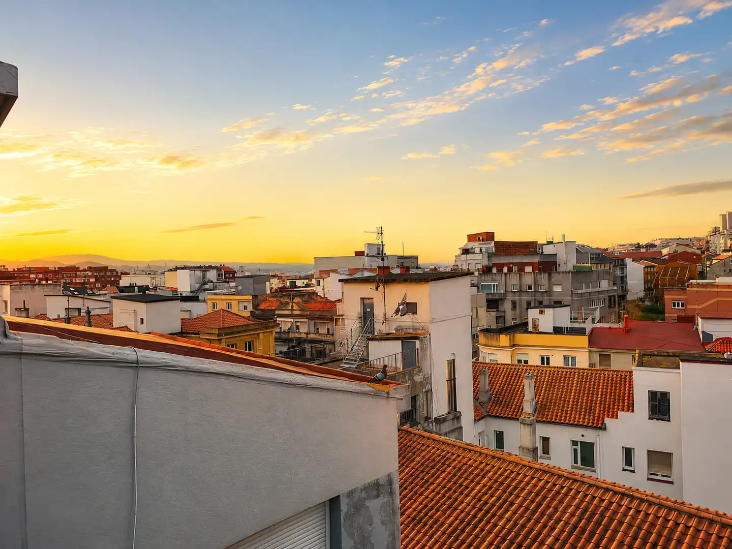 Vista exterior de Piso de alquiler en Santander con Amueblado y Horno