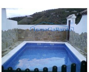 Piscina de Casa o xalet en venda en Cútar amb Aire condicionat, Jardí privat i Terrassa