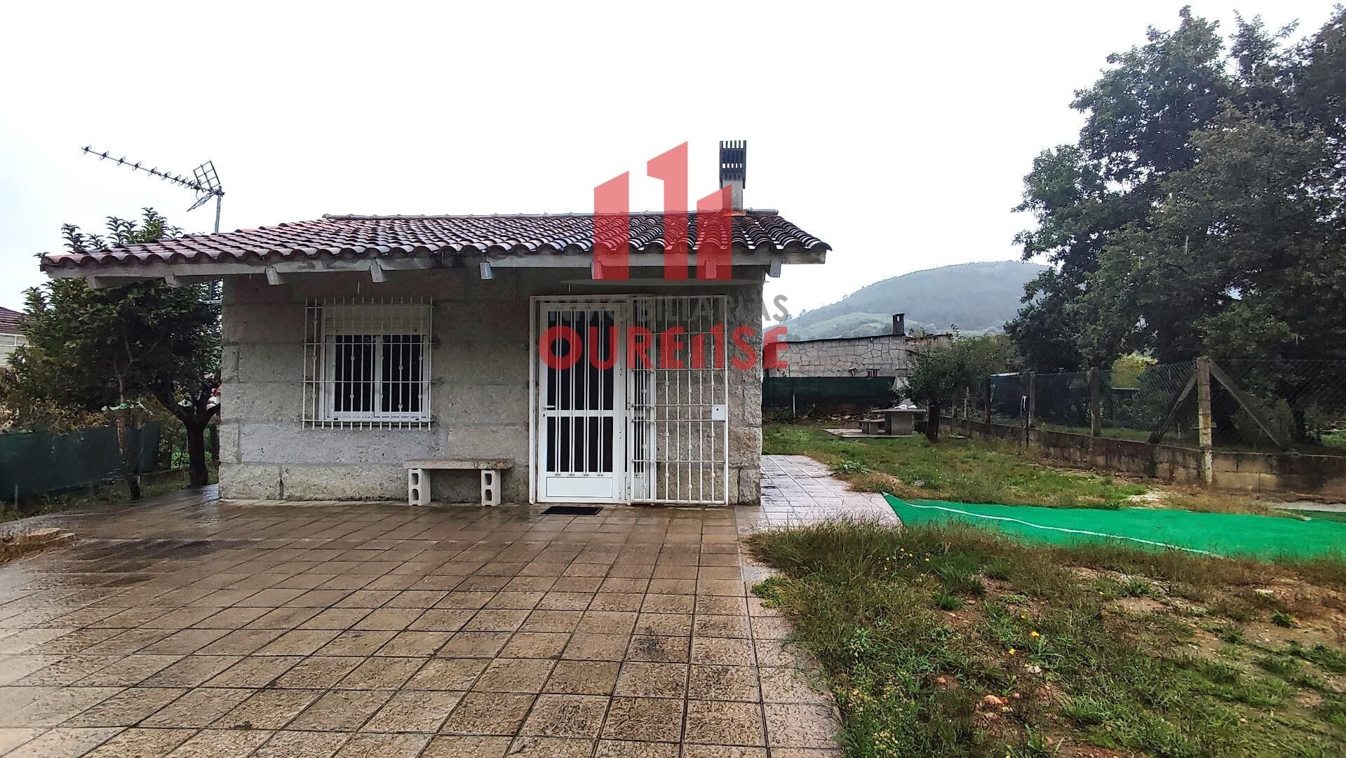 Exterior view of House or chalet for sale in Ourense Capital   with Private garden and Swimming Pool