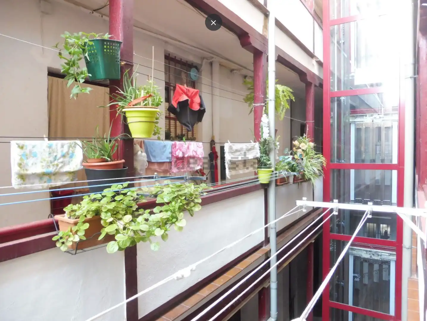 Terraza de Piso de alquiler en Madrid con Parquet, Amueblado y Horno