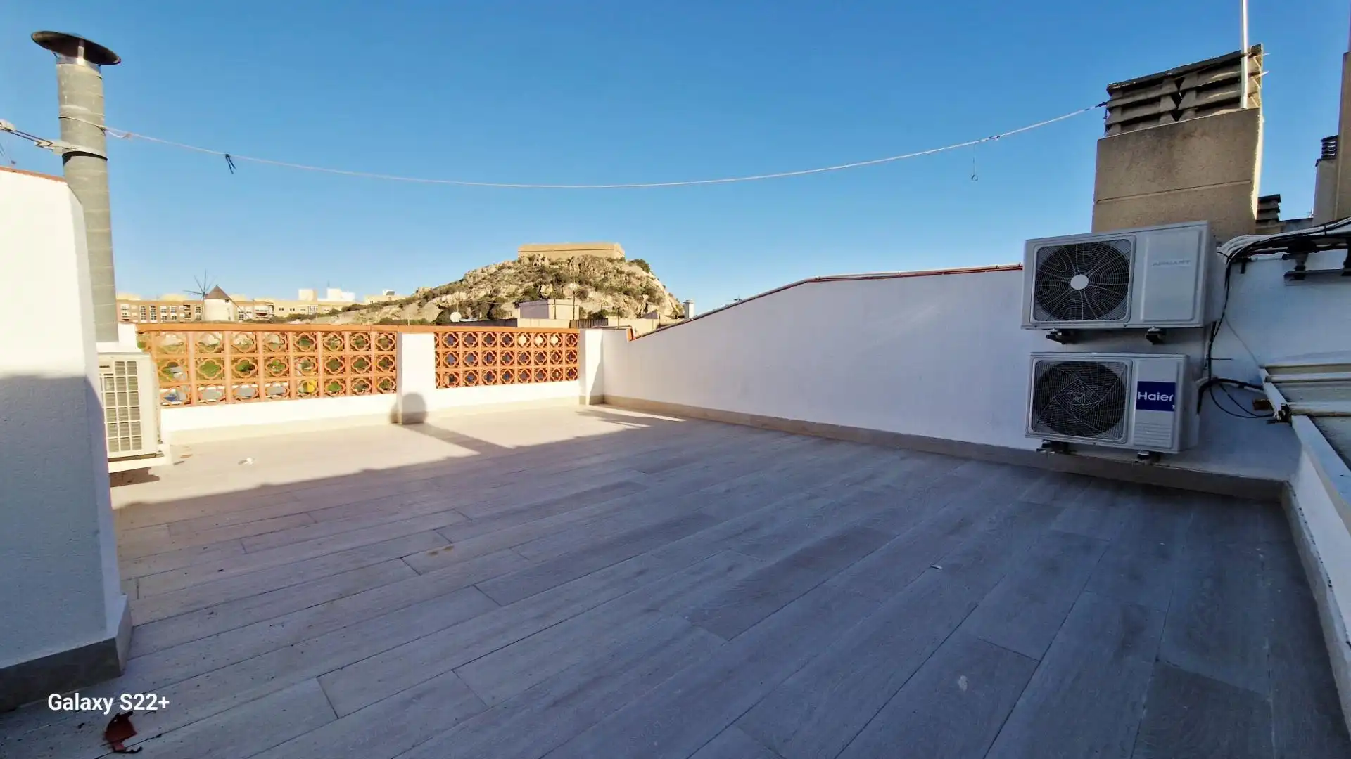 Terrasse von Dachboden zur Miete in Cartagena mit Klimaanlage, Terrasse und Möbliert