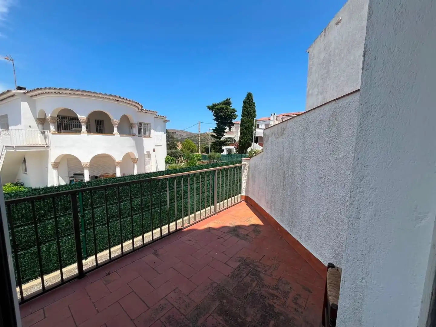 Terrace of Apartments for sale in Roses  with Terrace, Furnished and Community pool
