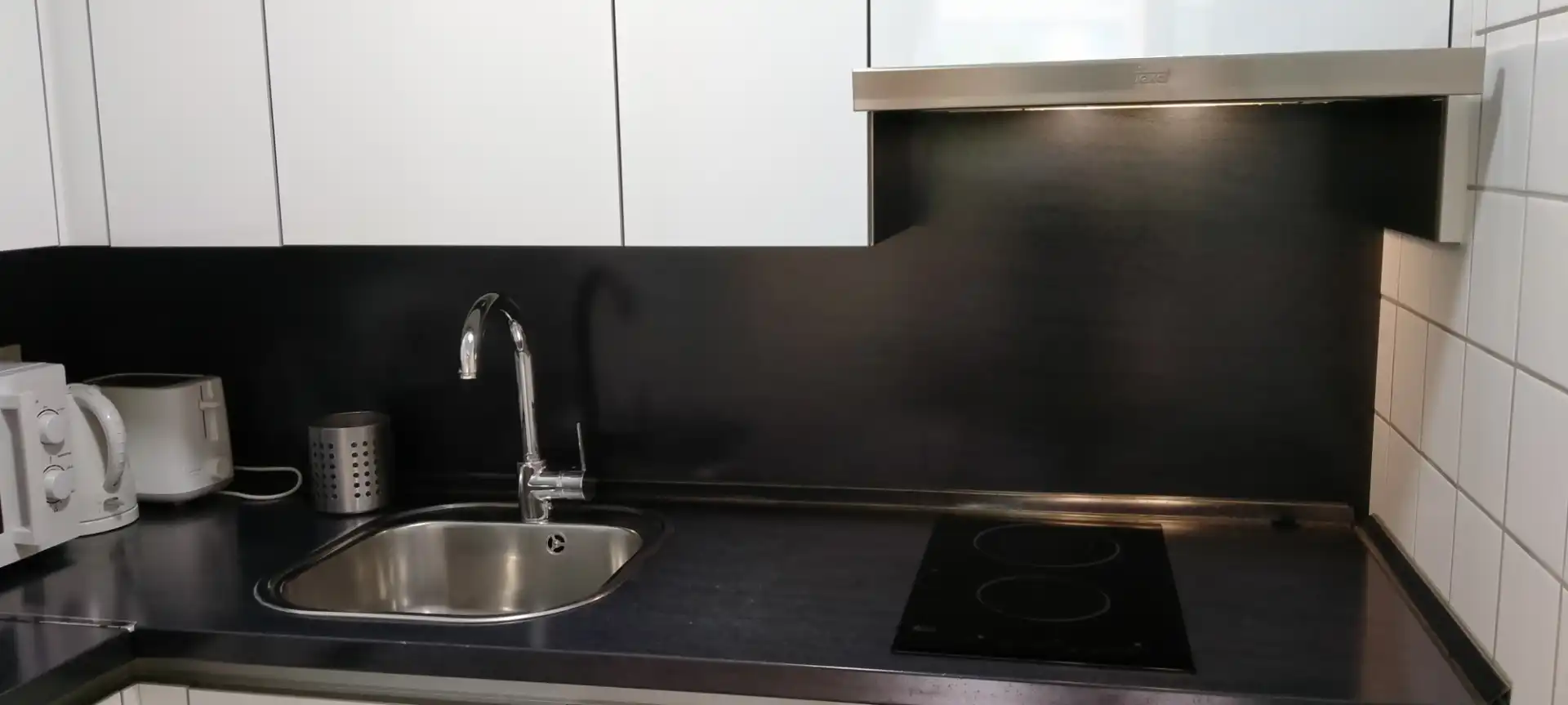 Kitchen of Flat for rent in Madrid  with Air Conditioner, Heating and Furnished
