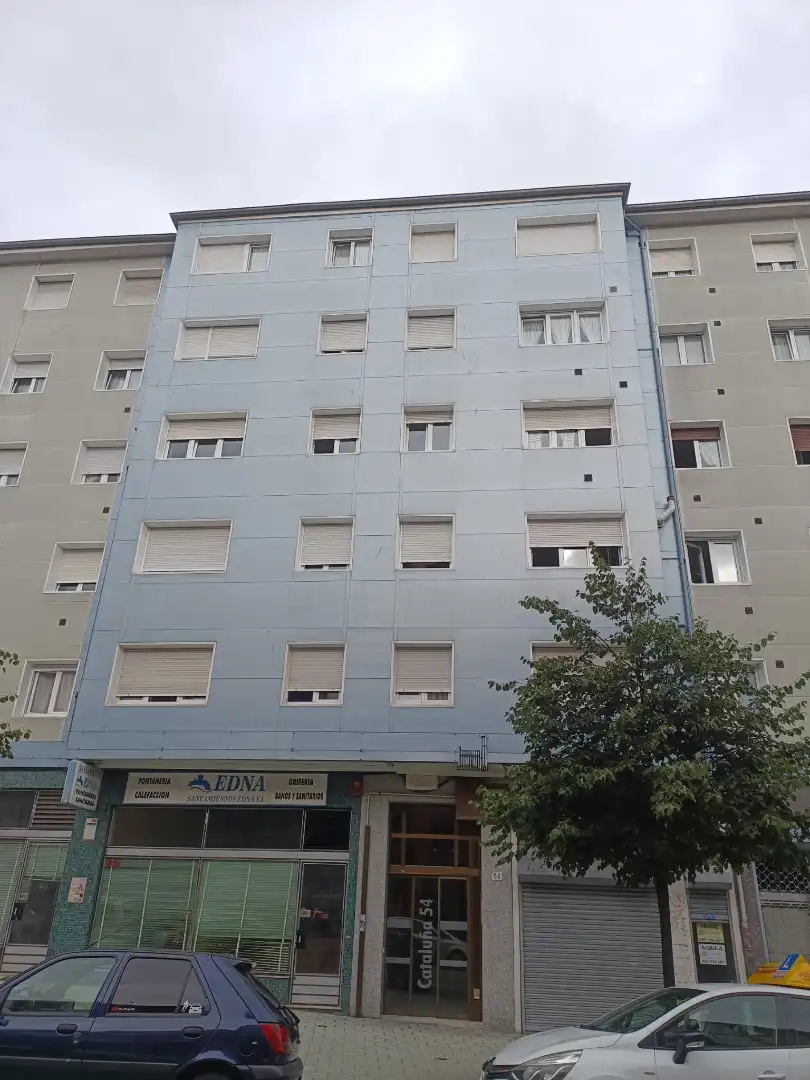 Vista exterior de Piso en venta en Gijón  con Calefacción y Terraza