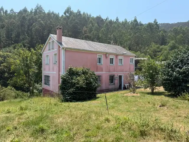 Außenansicht von Country house zum Verkauf in Trabada mit Heizung, Privatgarten und Terrasse