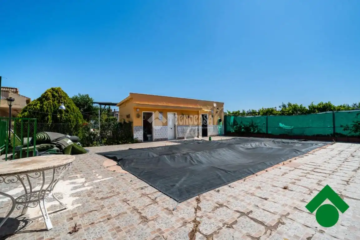 Jardín de Finca rústica en venta en Santa Fe con Aire acondicionado