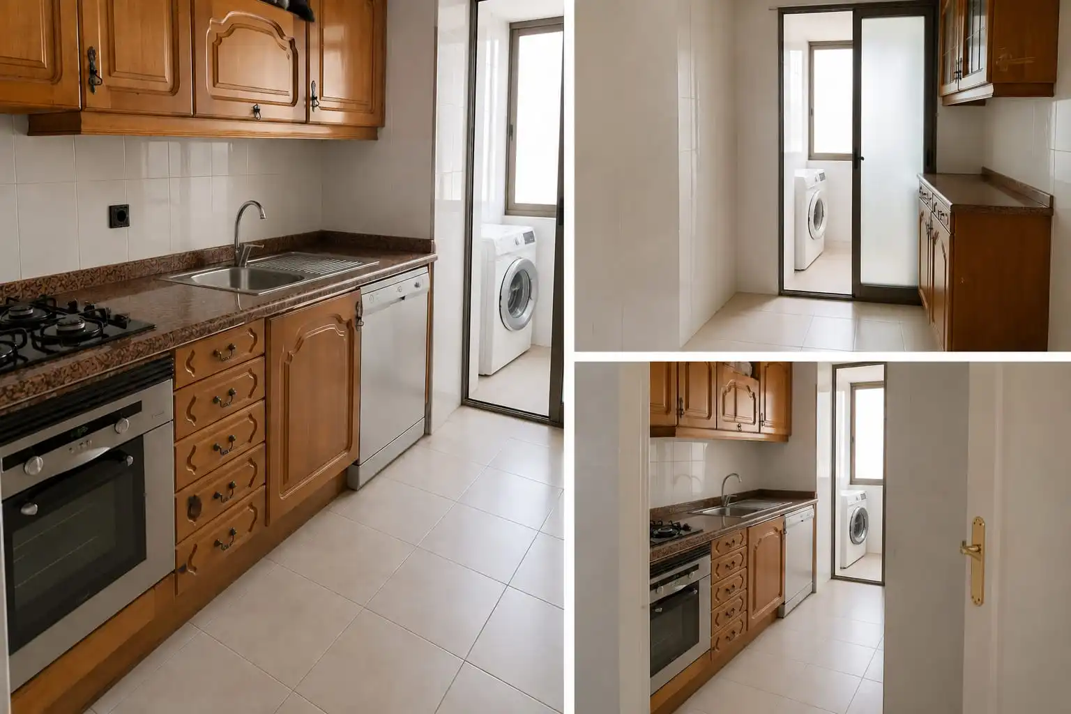Cocina de Piso en venta en Murcia con Aire acondicionado, Calefacción y Terraza