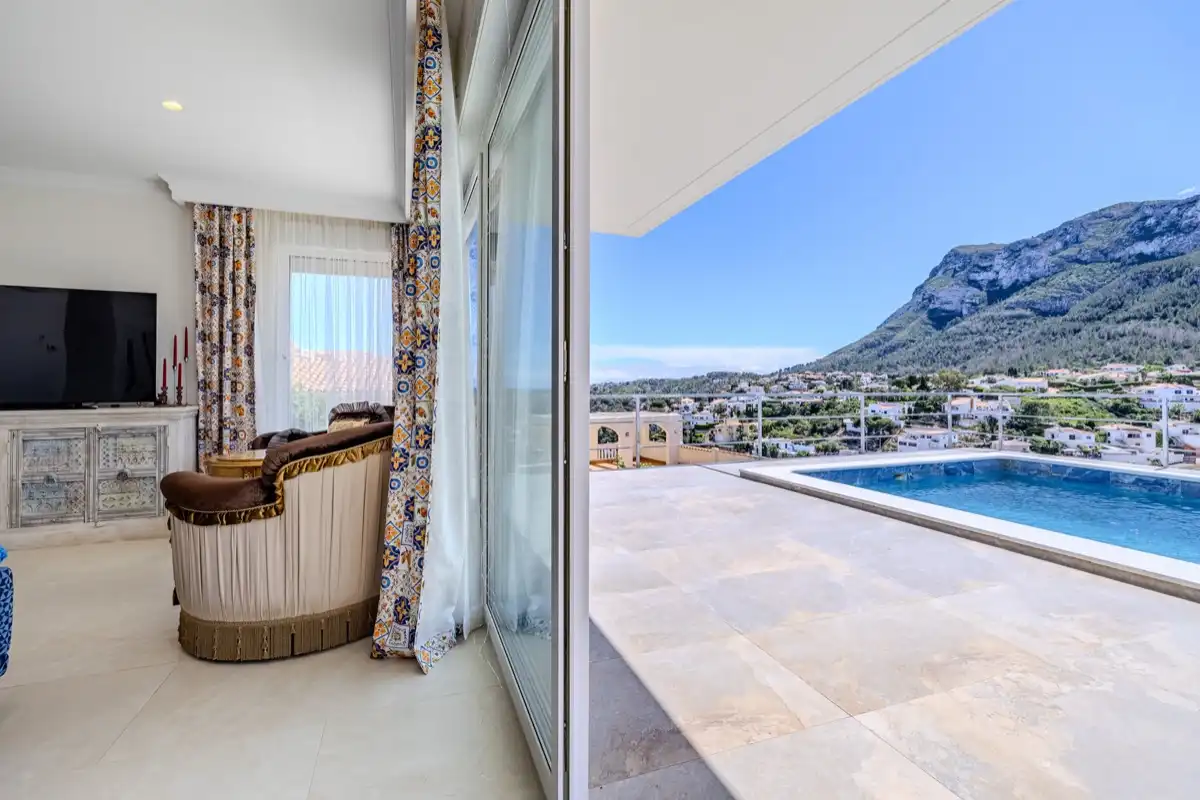 Bedroom of Houses for sale in Dénia  with Air Conditioner, Heating and Private garden