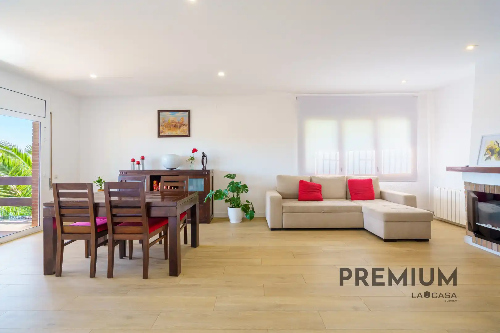 Living room of Houses for sale in Castelldefels  with Heating, Storage room and Swimming Pool
