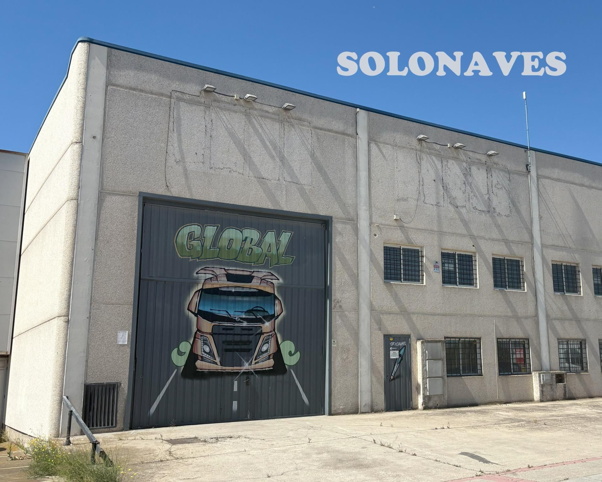 Exterior view of Industrial buildings to rent in Pinseque