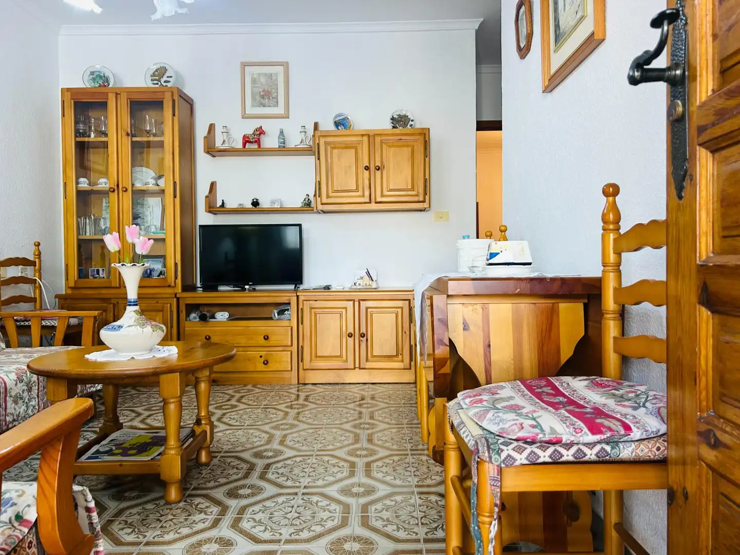 Sala d'estar de Casa o xalet en venda en San Pedro del Pinatar amb Aire condicionat, Jardí privat i Traster
