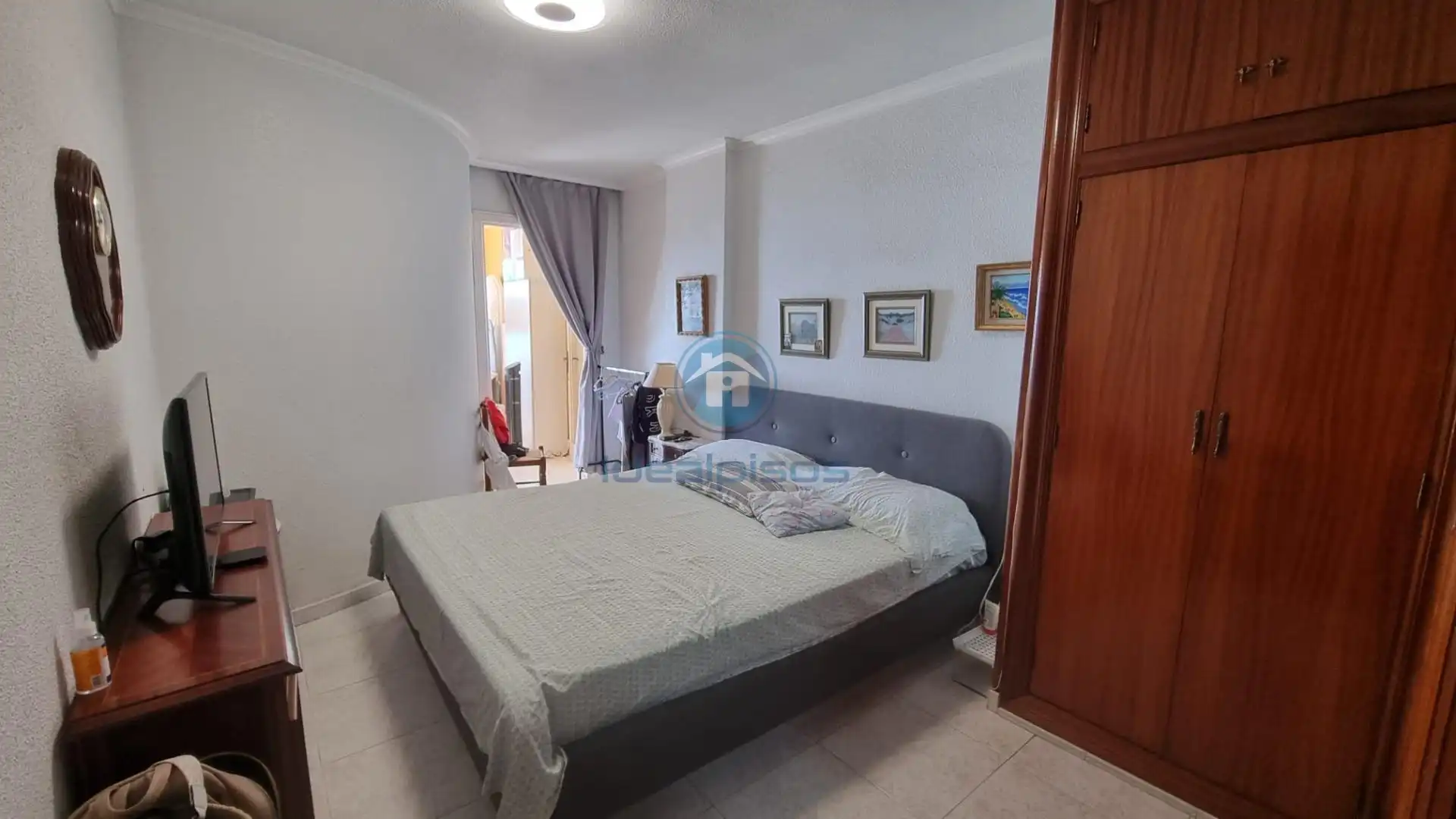 Dormitori de Pis en venda en Alicante / Alacant amb Aire condicionat, Terrassa i Balcó