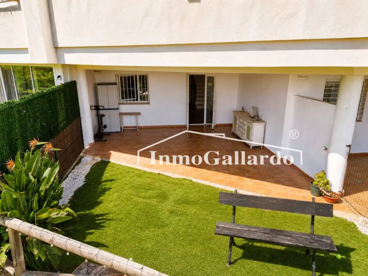 Garten von Haus oder Chalet zum Verkauf in Rincón de la Victoria mit Klimaanlage, Heizung und Privatgarten
