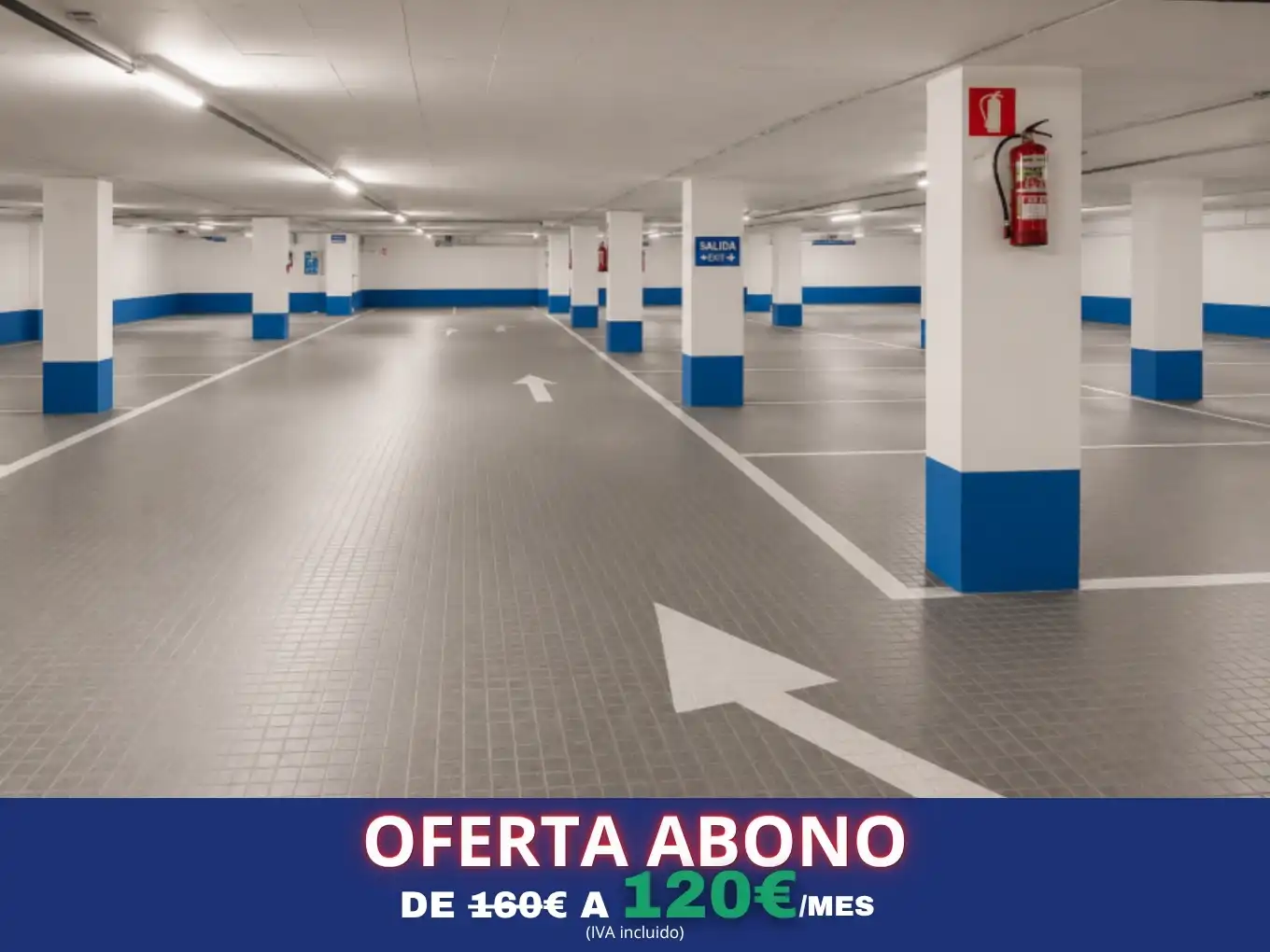 Parkplatz von Garage zur Miete in Madrid