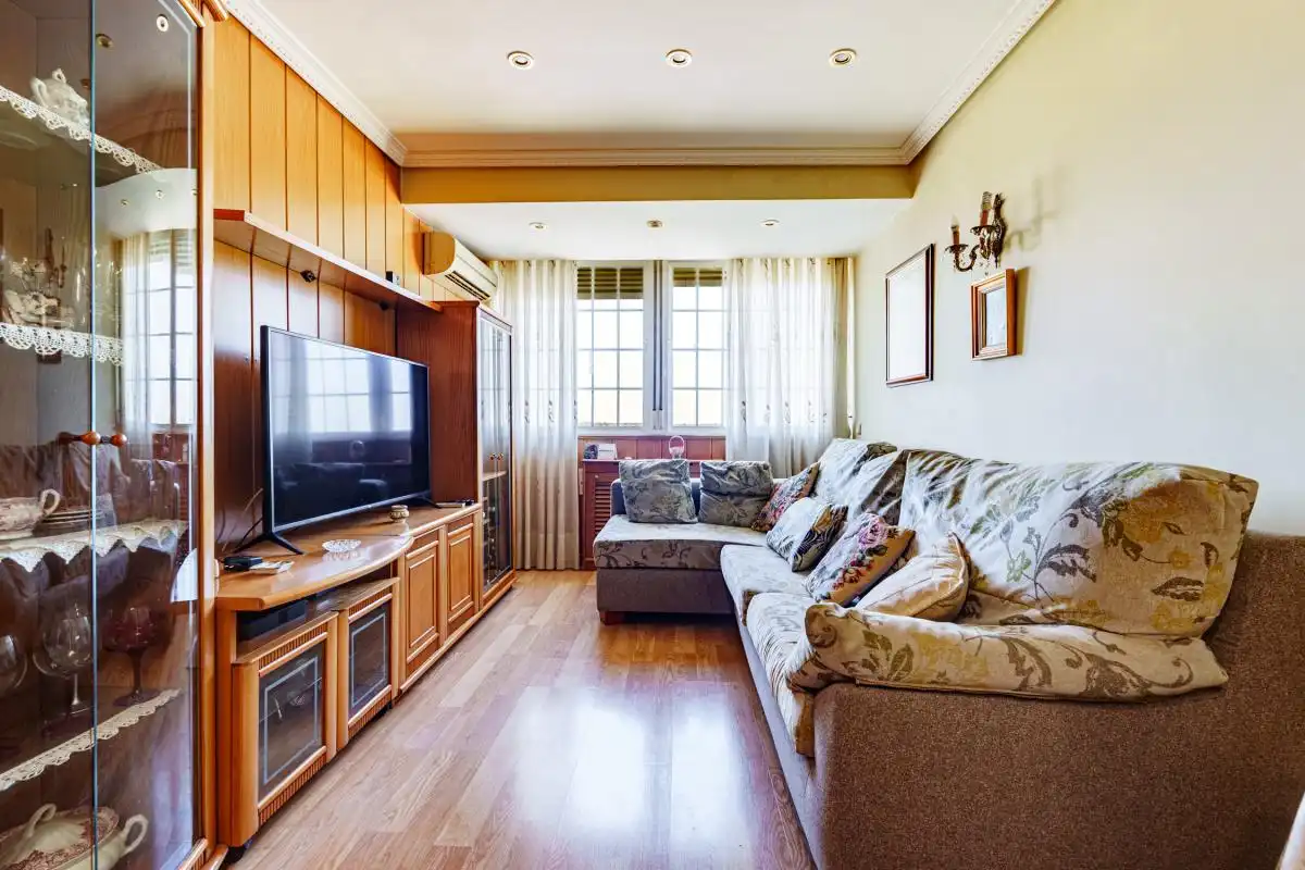 Sala de estar de Piso en venta en Madrid con Aire acondicionado, Calefacción y Terraza