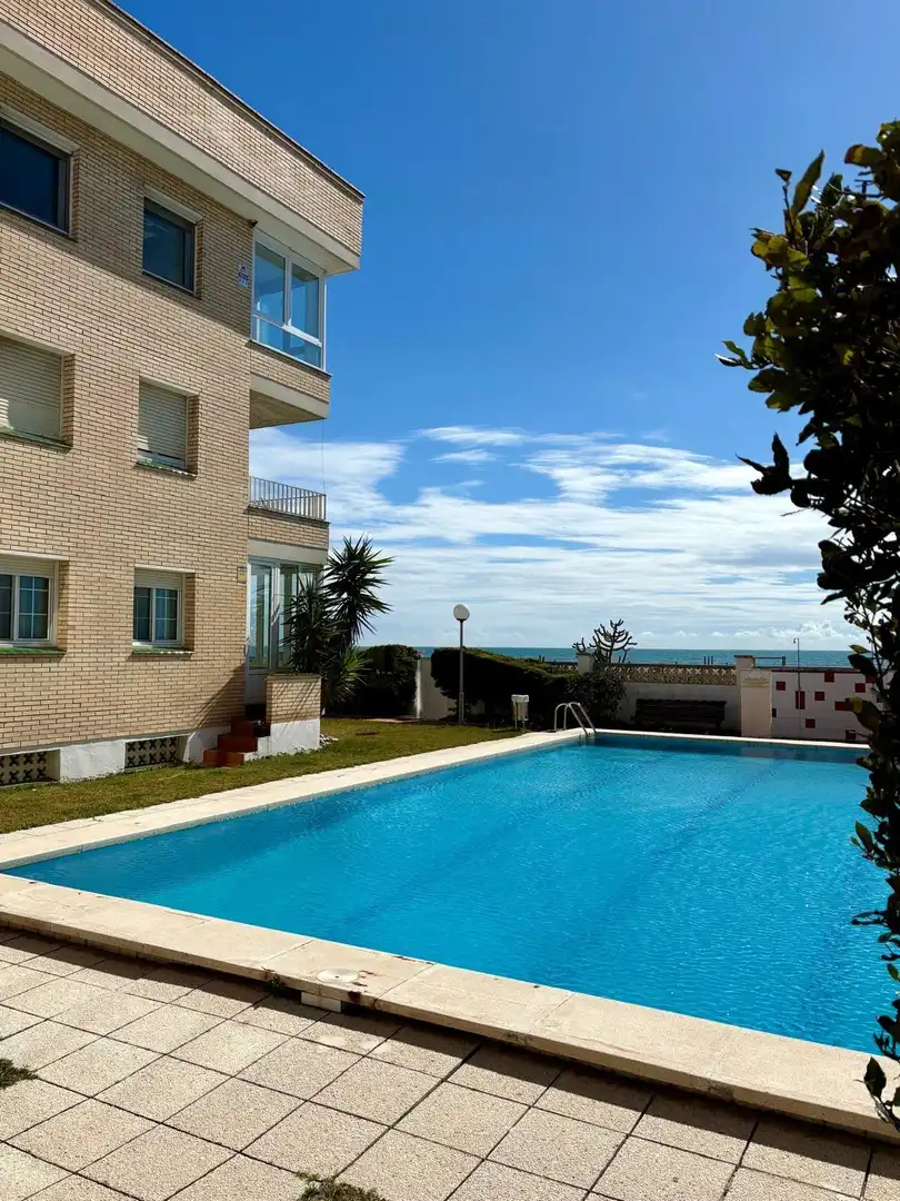 Swimming pool of Flat for sale in Castelldefels  with Private garden, Terrace and Storage room