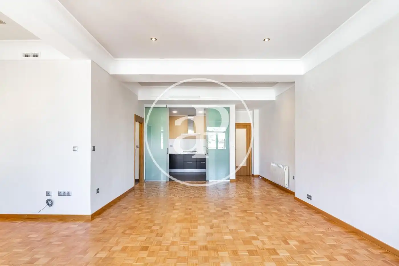 Sala d'estar de Àtic de lloguer en Valencia amb Aire condicionat, Calefacció i Terrassa