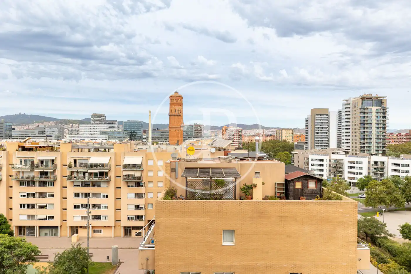 Exterior view of Flat for sale in Barcelona  with Air Conditioner, Heating and Terrace
