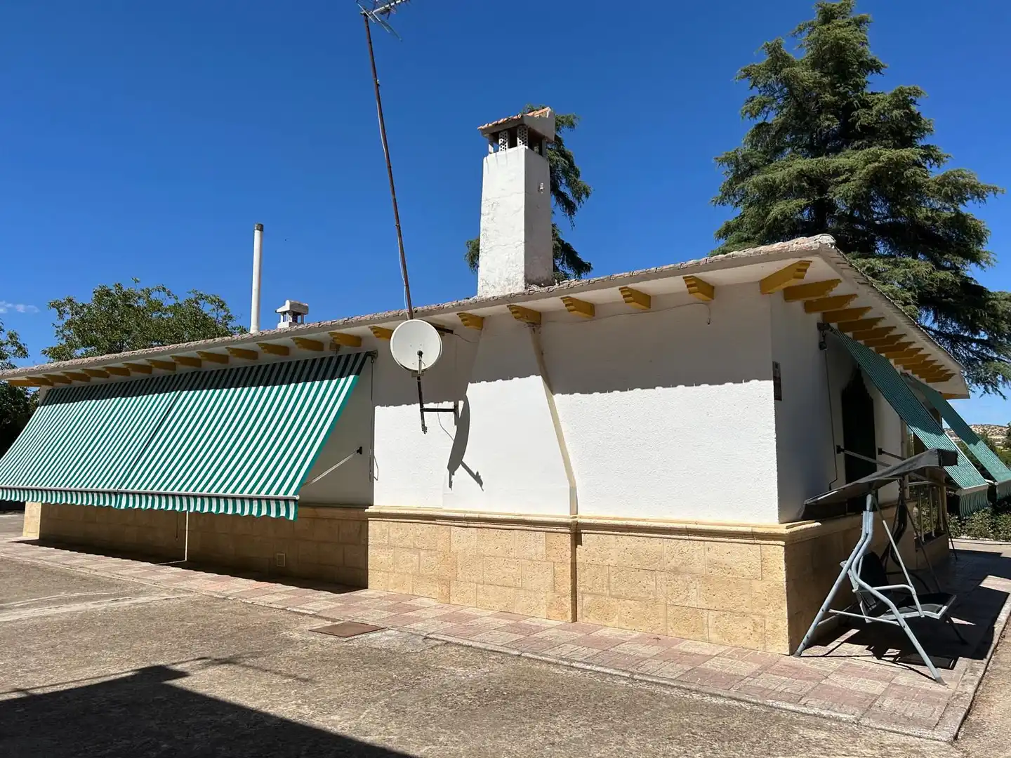 Exterior view of Houses for sale in Alcolea de Calatrava  with Air Conditioner, Heating and Terrace
