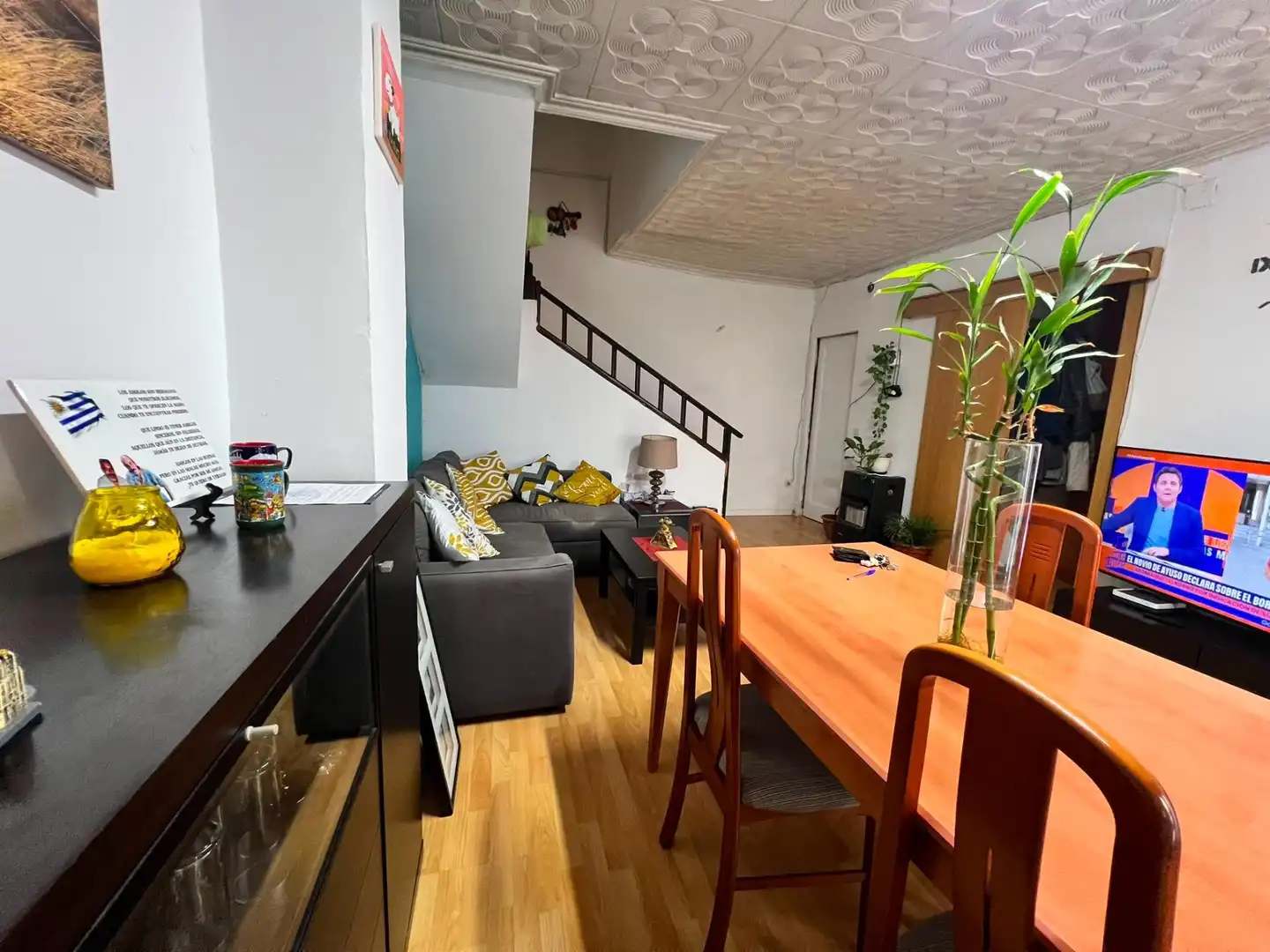 Sala d'estar de Casa o xalet en venda en Sabadell amb Aire condicionat, Terrassa i Traster