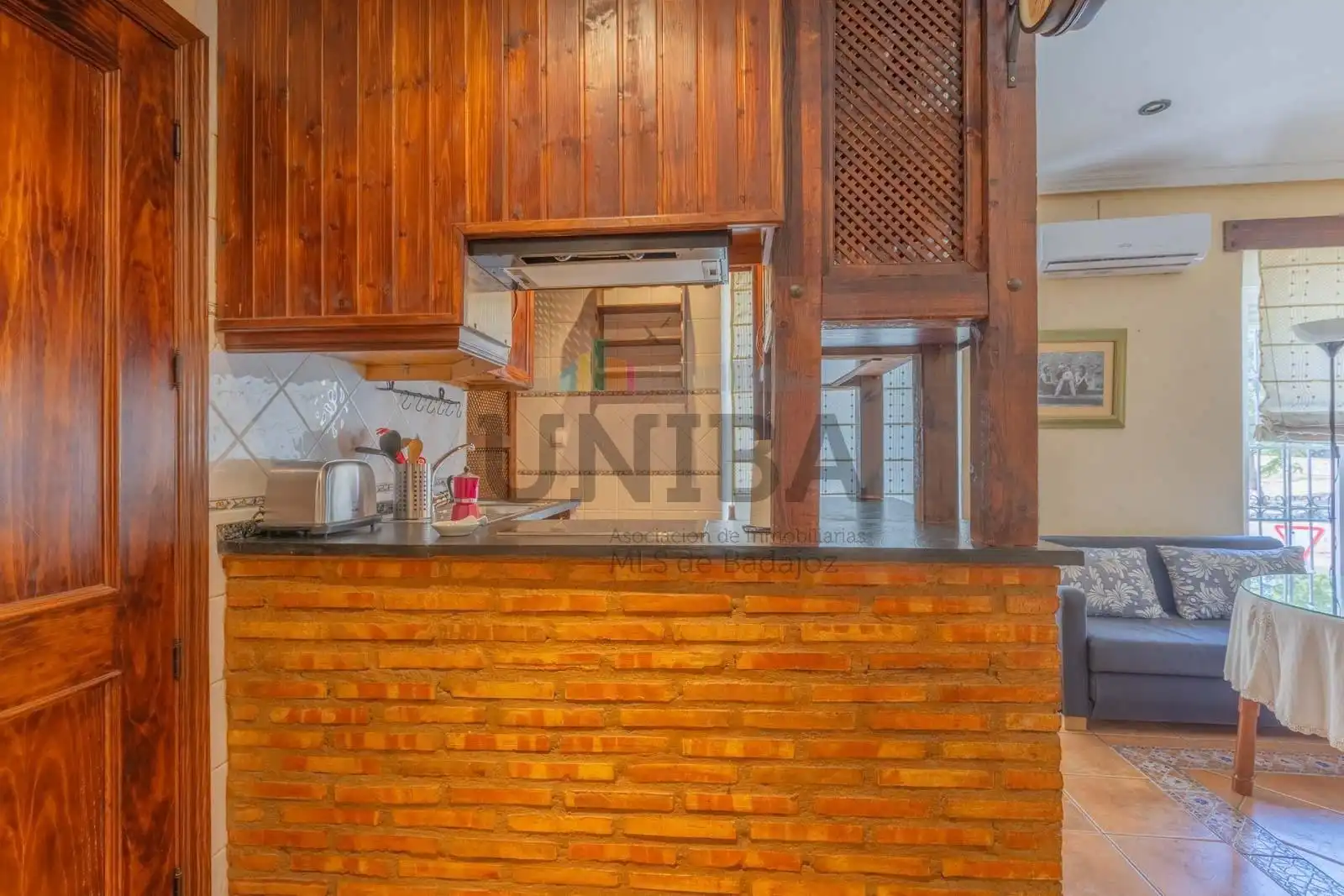 Cuina de Casa o xalet en venda en Badajoz amb Aire condicionat i Traster
