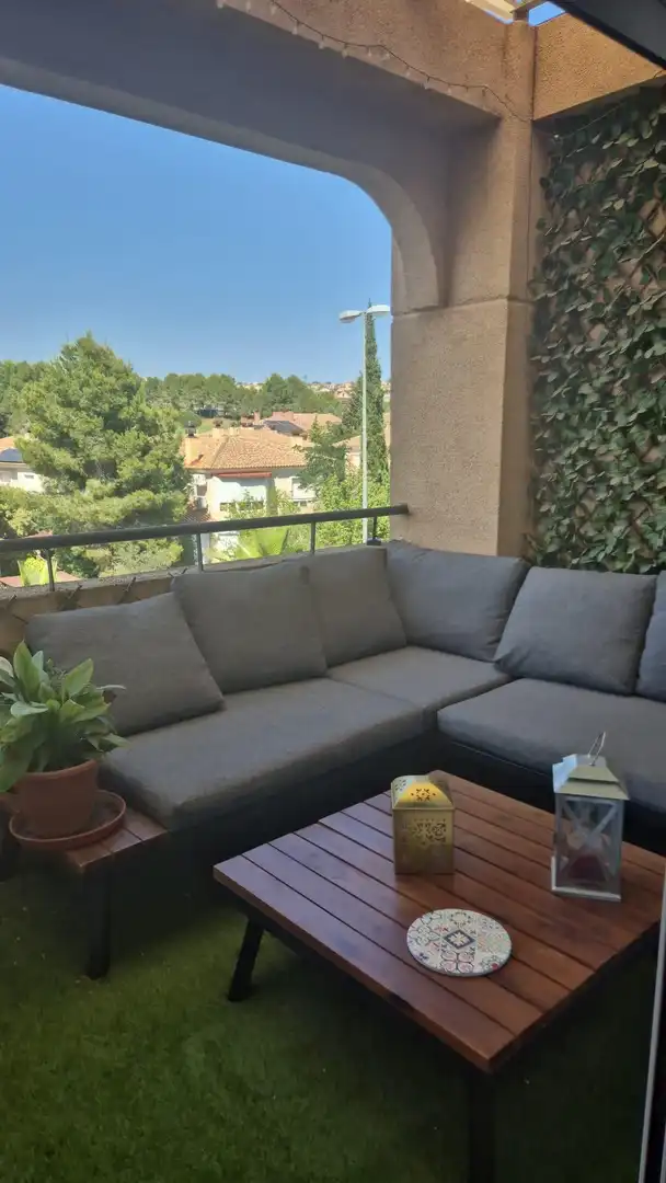 Terrasse von Dachboden zum Verkauf in Molina de Segura mit Klimaanlage, Privatgarten und Parkett