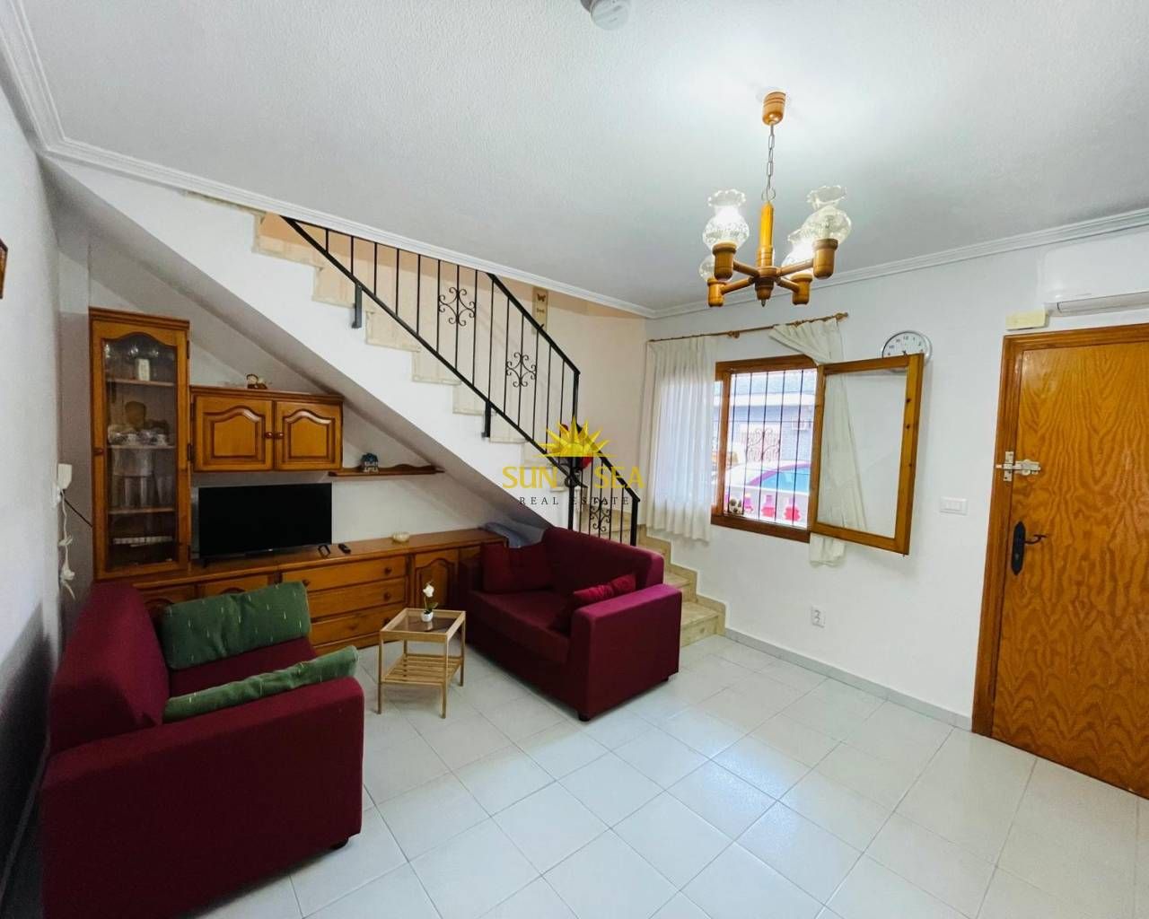 Living room of House or chalet to rent in San Pedro del Pinatar  with Air Conditioner, Heating and Furnished