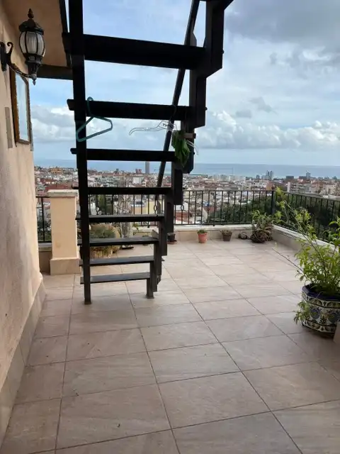 Terrasse von Dachboden zum Verkauf in Mataró mit Klimaanlage, Heizung und Terrasse