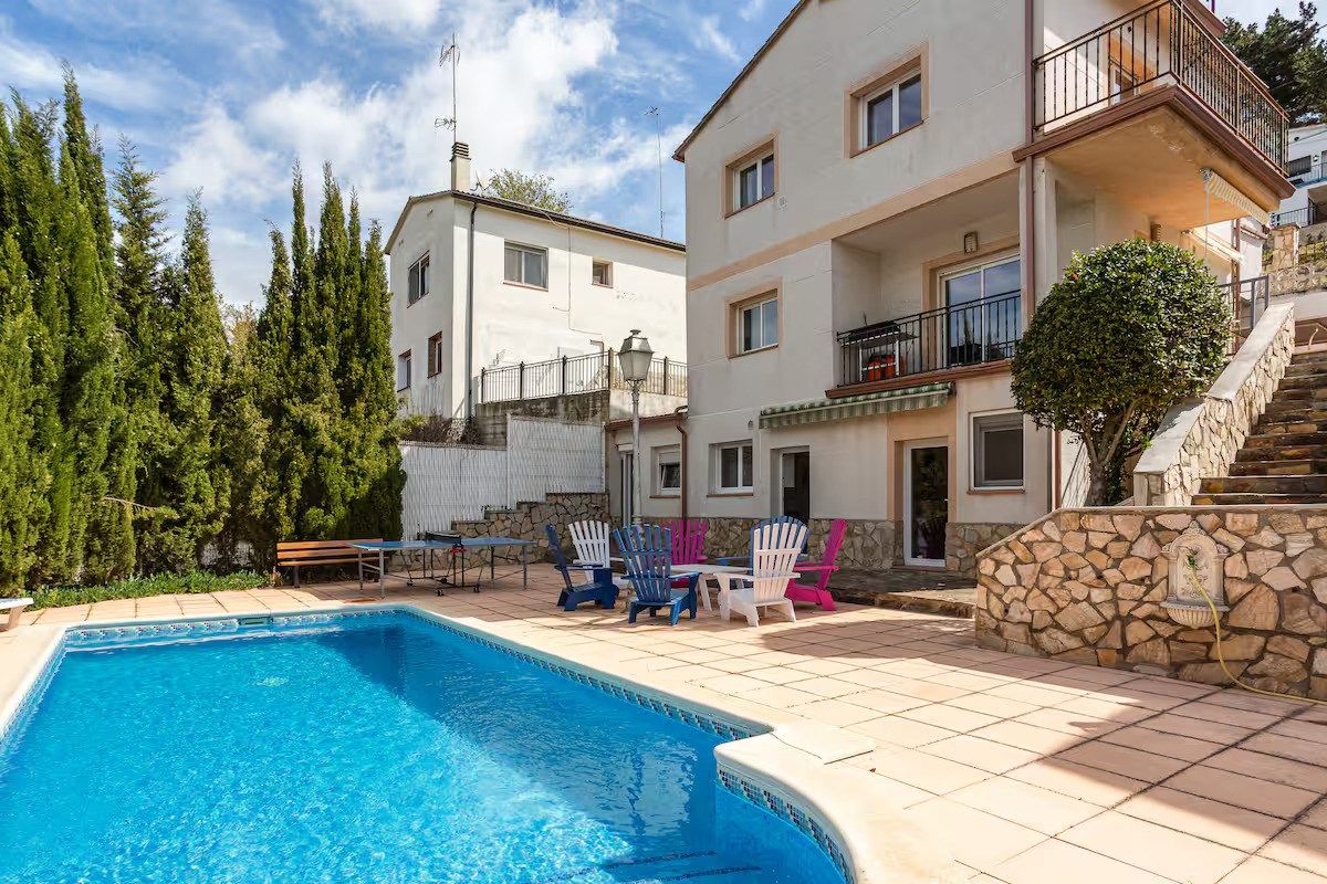 Piscina de Casa o xalet en venda en Vidreres amb Aire condicionat, Calefacció i Terrassa