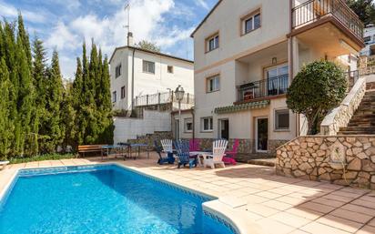 Swimming pool of House or chalet for sale in Vidreres  with Air Conditioner, Heating and Terrace