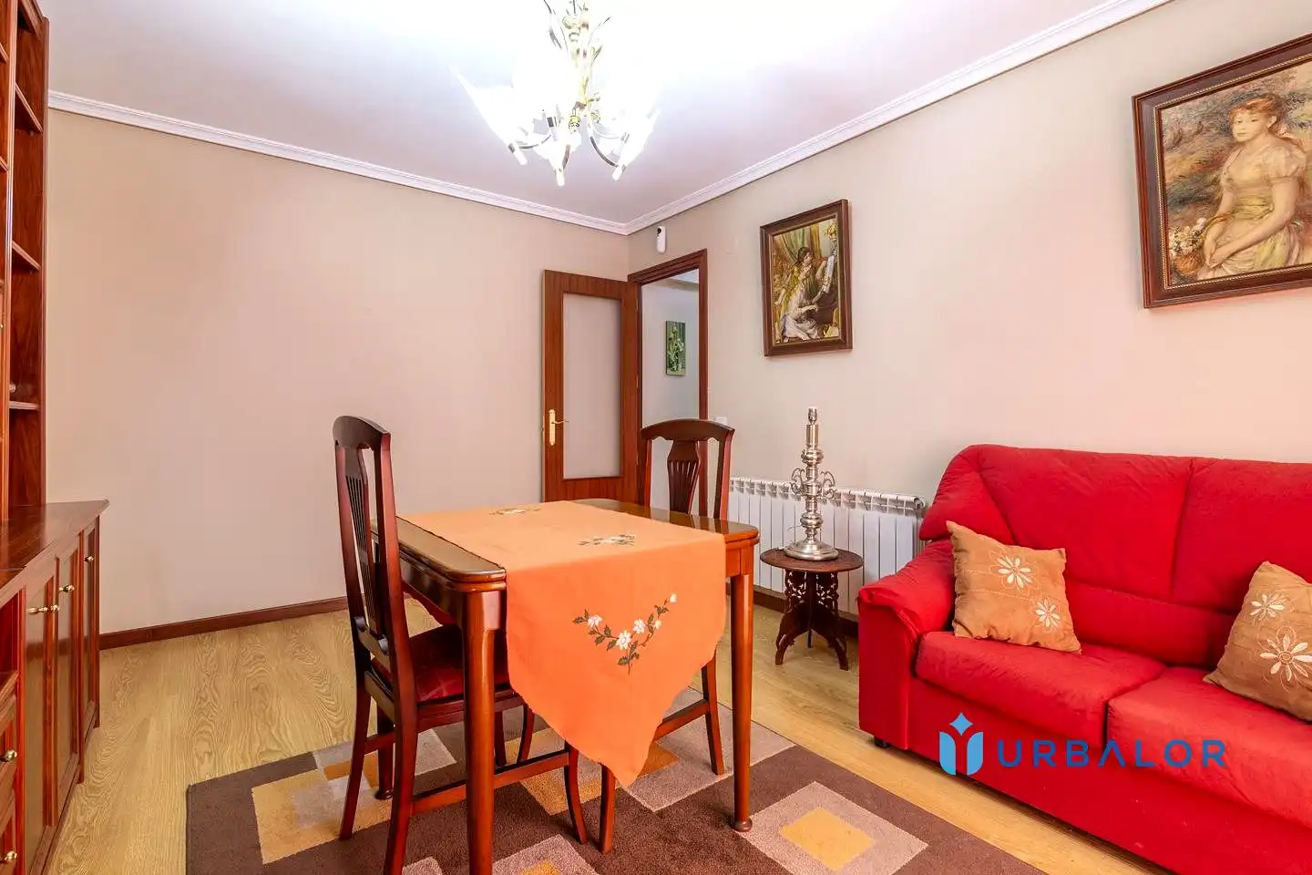 Sala de estar de Piso en venta en Alcorcón con Calefacción, Terraza y Alarma