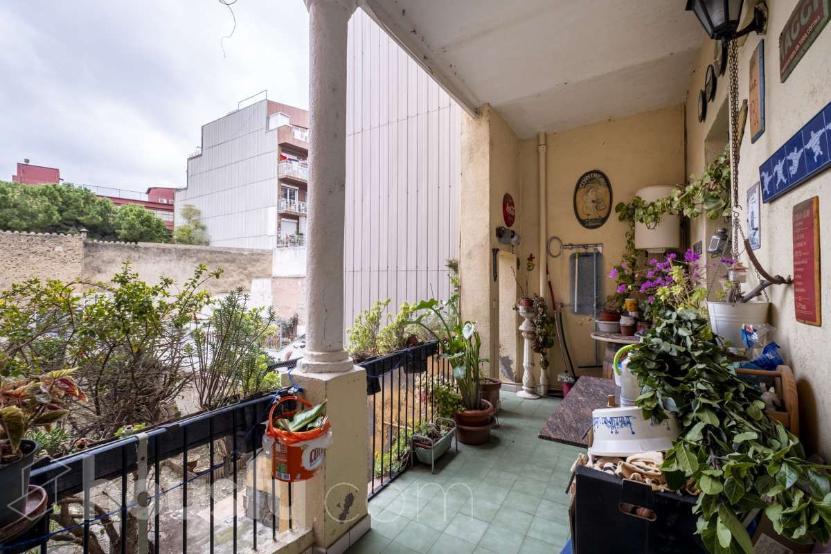Balcony of House or chalet for sale in  Barcelona Capital  with Air Conditioner, Private garden and Terrace