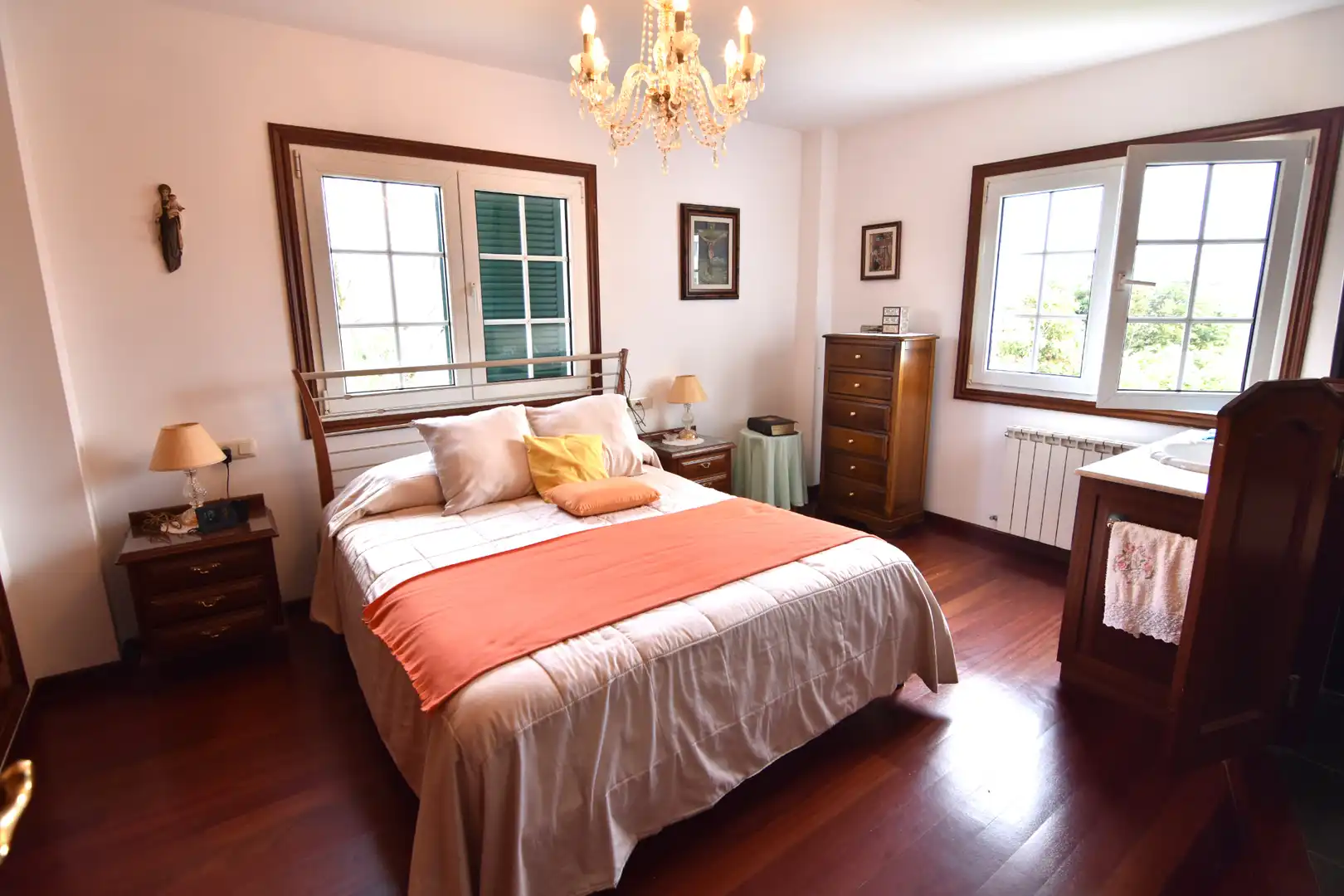 Bedroom of Houses for sale in Sada (A Coruña)  with Heating, Private garden and Parquet flooring