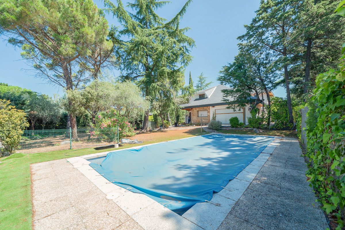 Jardí de Casa o xalet en venda en Galapagar amb Terrassa, Traster i Piscina