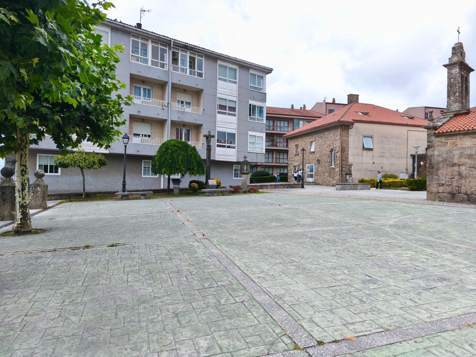 Vista exterior de Pis en venda en Ames amb Calefacció, Terrassa i Traster