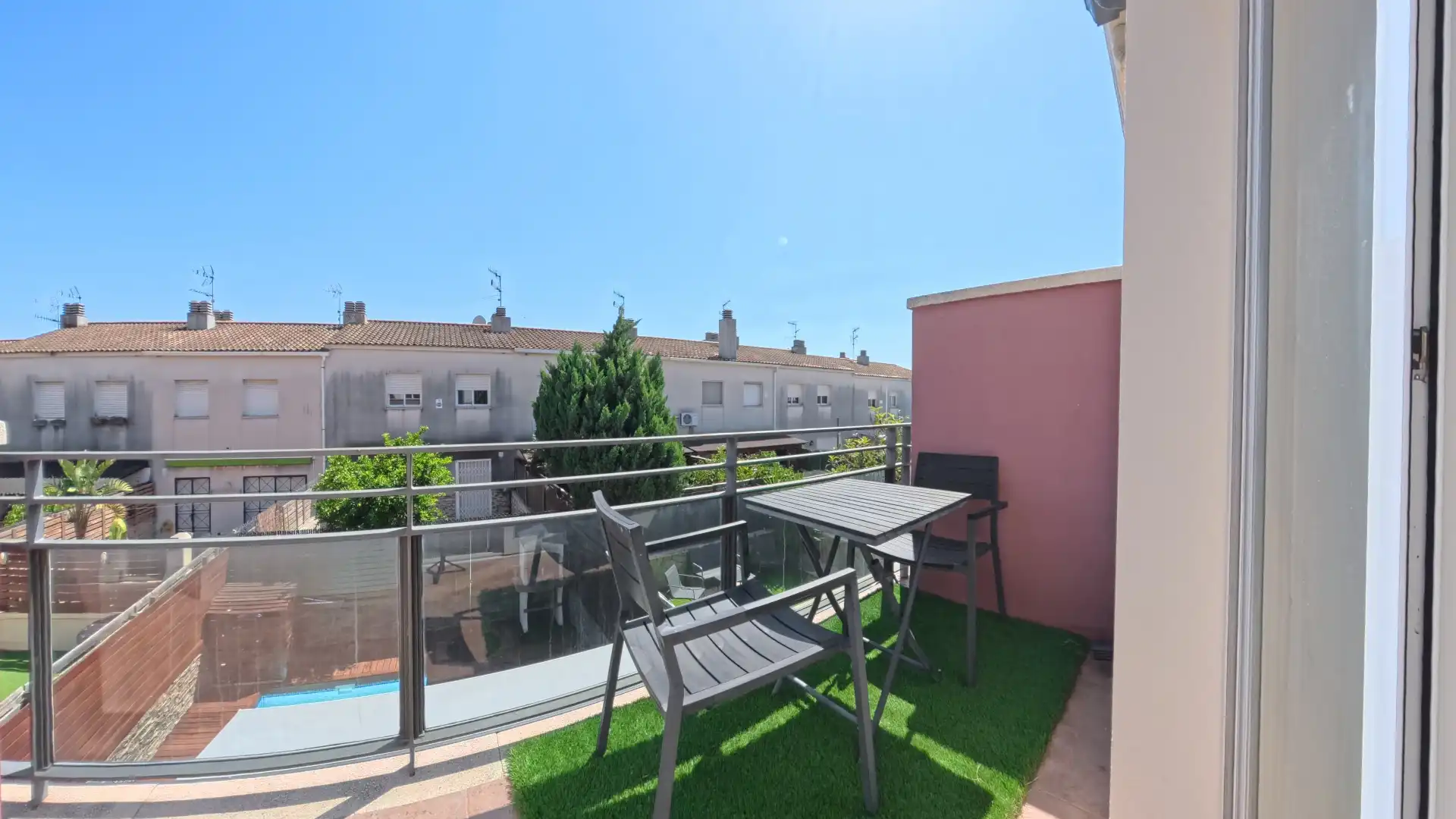 Terrace of Detached homes for sale in Cubelles  with Air Conditioner, Heating and Private garden