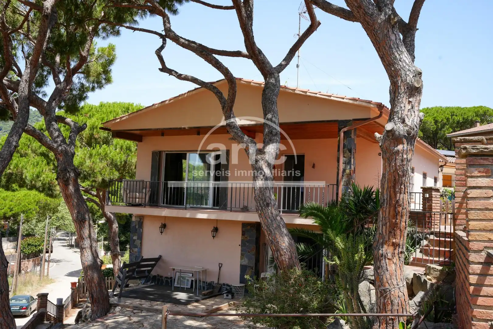 Garden of Houses for sale in Cabrils  with Heating, Private garden and Parquet flooring