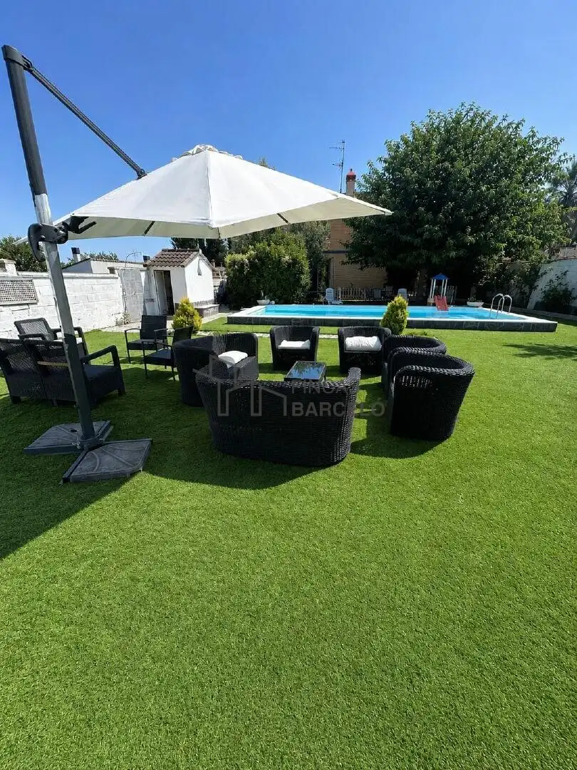 Terrassa de Casa o xalet en venda en Cadrete