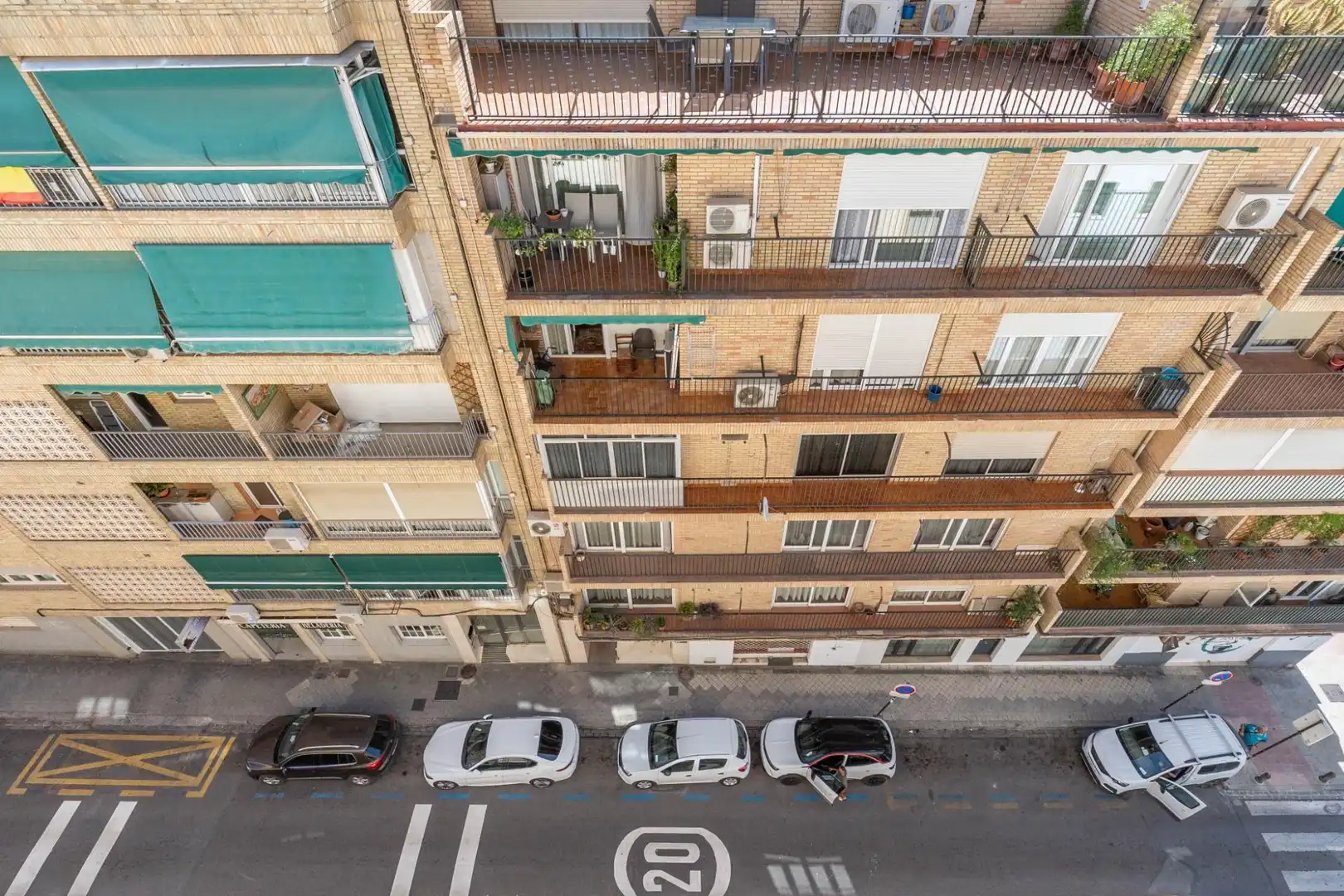 Exterior view of Attic for sale in Granada  with Air Conditioner, Terrace and Balcony