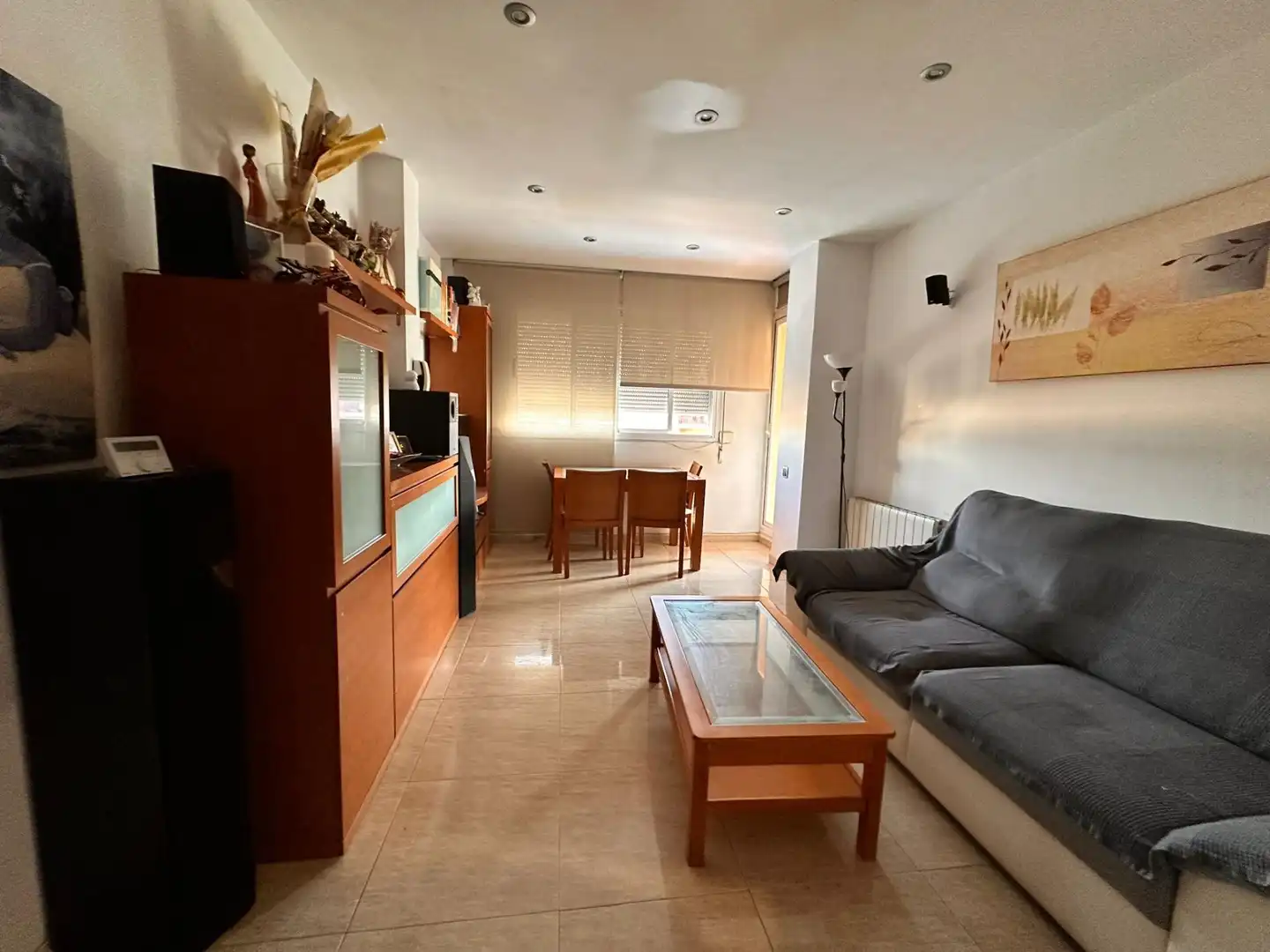 Living room of Flat for sale in Sabadell  with Air Conditioner, Heating and Balcony
